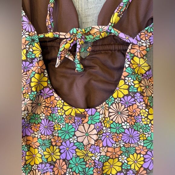 Roxy Eco All About Sol One Piece Swimsuit - Picture 6 of 7